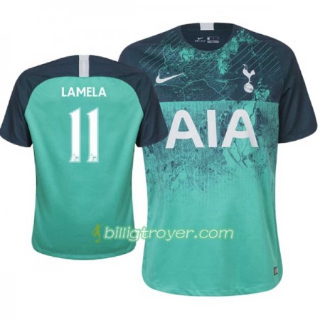 Billige Fotballdrakter Tottenham Hotspur Lamela 11 Tredjedraktsett 2018/19 Kortermet